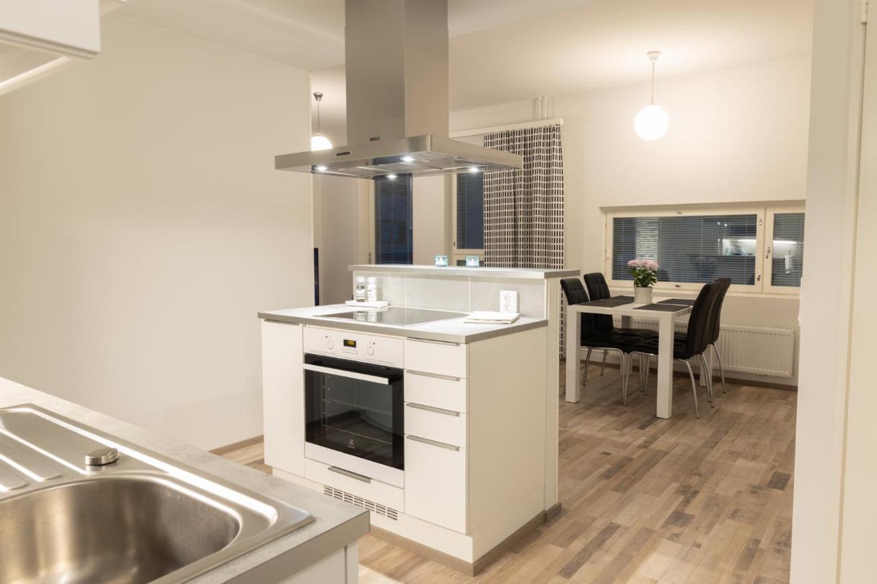 Arctic City Apartment Tammela With Sauna And Free Parking Rovaniemi Exterior foto